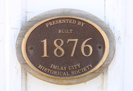 The year our church building was dedicated and opened